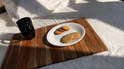 Woodmint — Zgodan Acacia Sofa Arm Tray/ Dinning Mat — Image 3