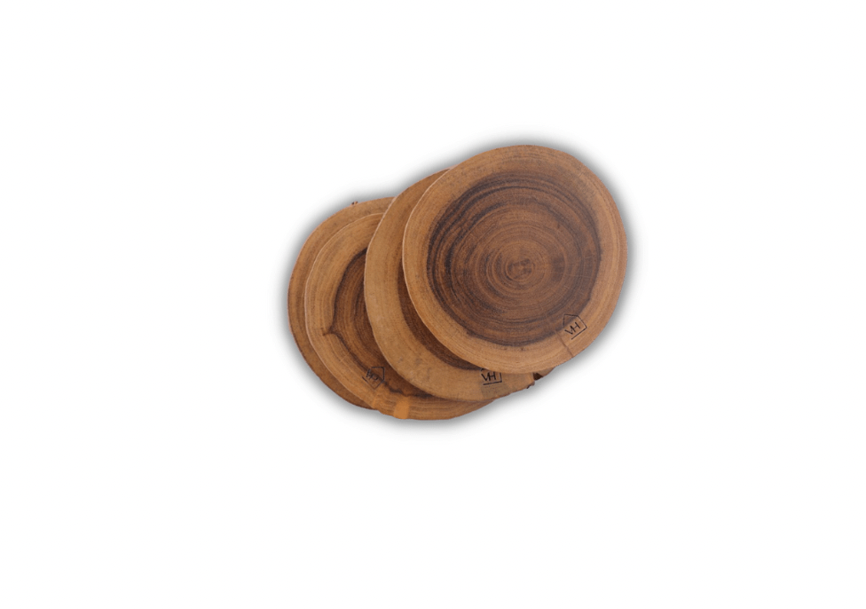 Woodmint — Acacia Log Live Edge Coaster — Image 3