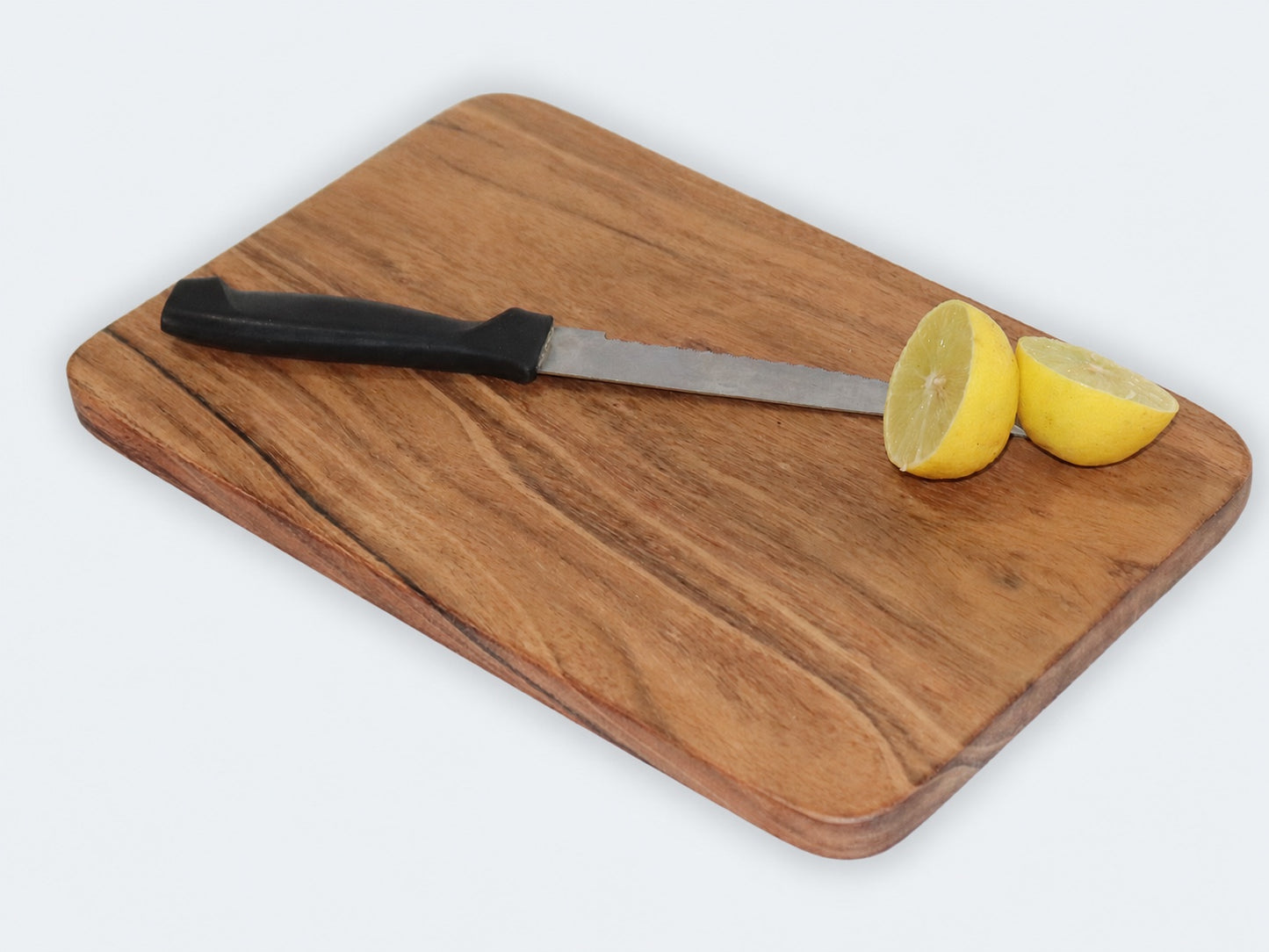 Woodmint — Alinafe Acacia Single Block Chopping/Serving Board — Image 3