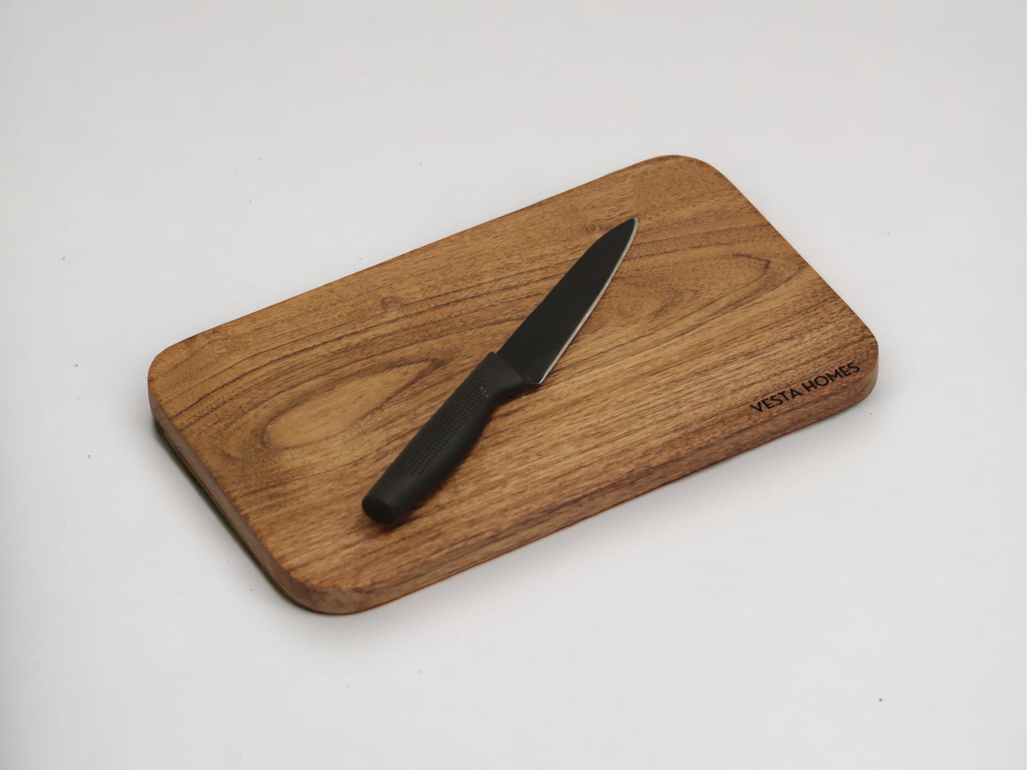 Woodmint — Alinafe Acacia Single Block Chopping/Serving Board — Image 4