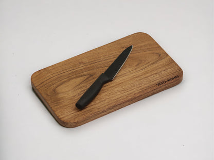 Woodmint — Alinafe Acacia Single Block Chopping/Serving Board — Image 4