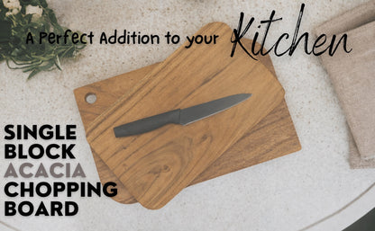 Woodmint — Alinafe Acacia Single Block Chopping/Serving Board — Image 6