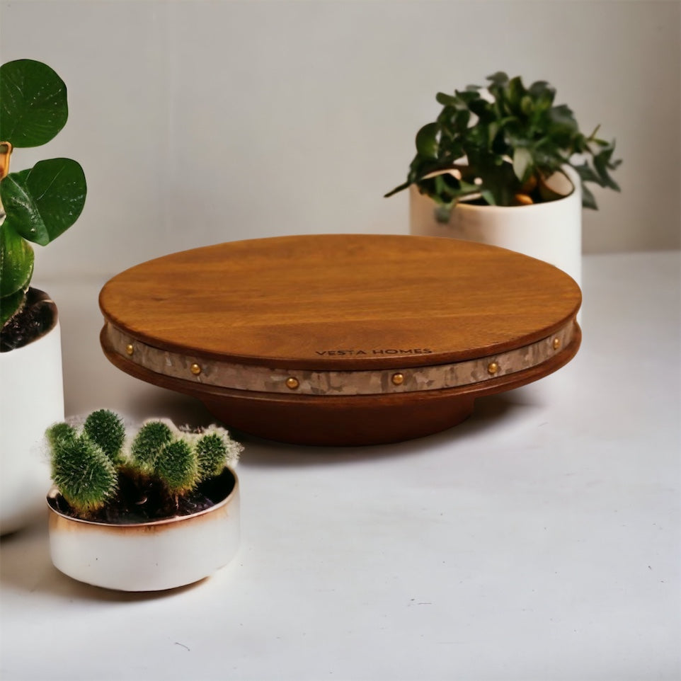 Woodmint — Alfa 360 Degree Medium Rotating Cake Stand — Image 2