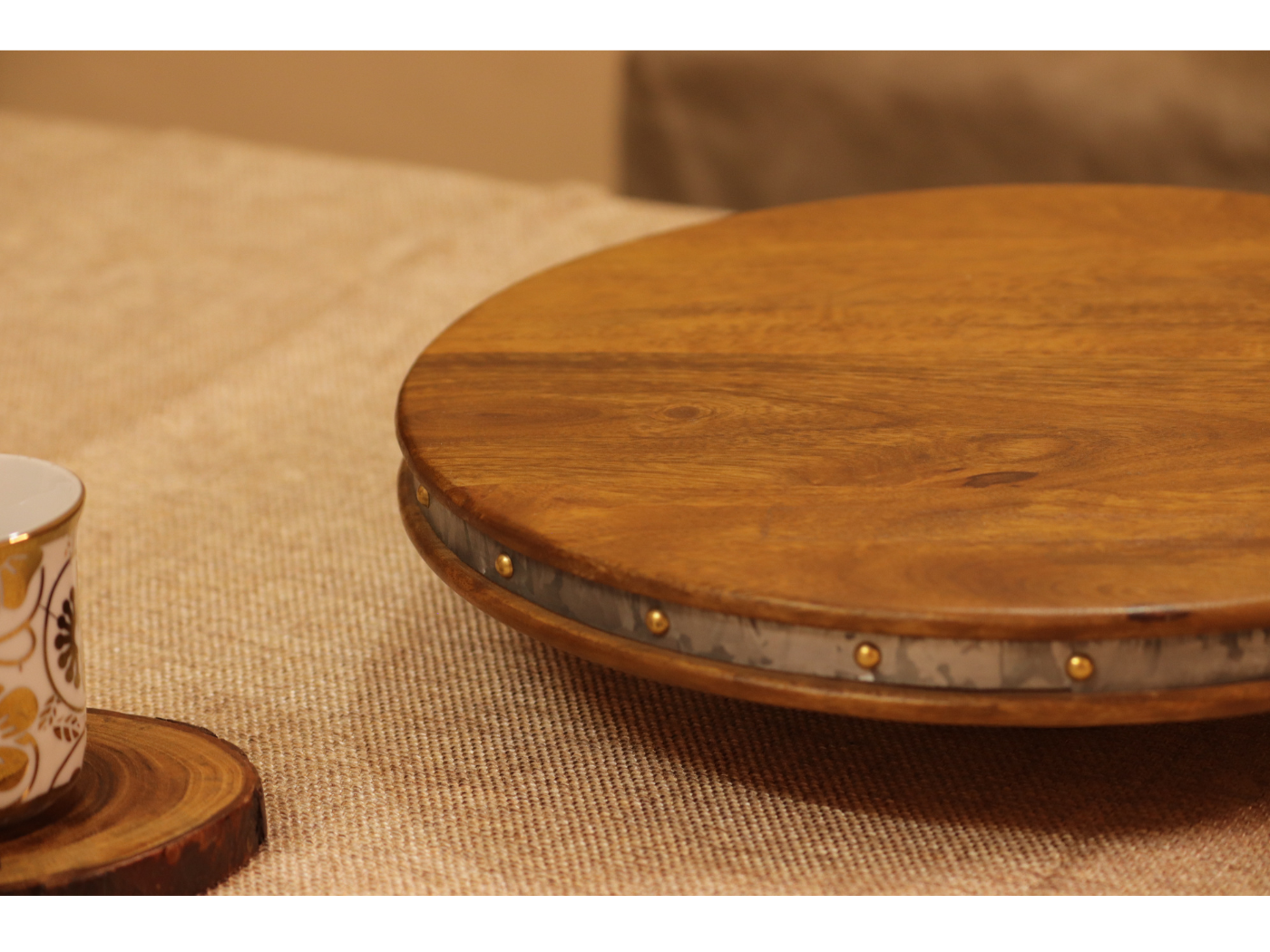 Woodmint — Alfa 360 Degree Medium Rotating Cake Stand — Image 6