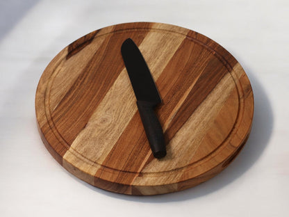 Woodmint — Cierra Round Edge Grain Cutting Board — Image 6