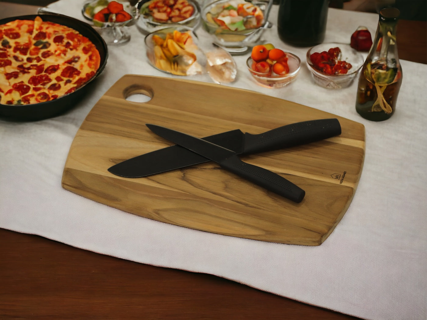 Woodmint — Drew Acacia Wood Chopping Board — Image 5