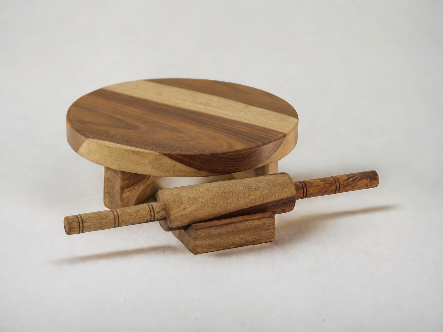 Woodmint — Morbi Chakla & Rolling Pin with Stand — Image 5