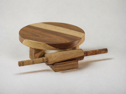 Woodmint — Morbi Chakla & Rolling Pin with Stand — Image 5