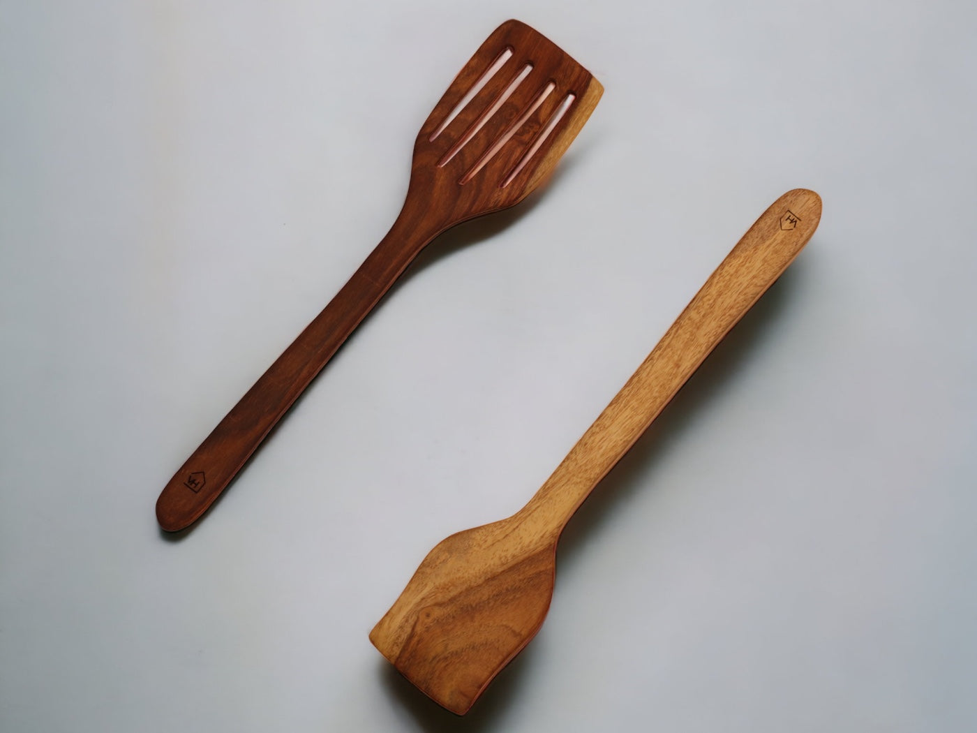 Woodmint — Neem Wood Kitchen Cooking Spoons Set of 2 — Image 3