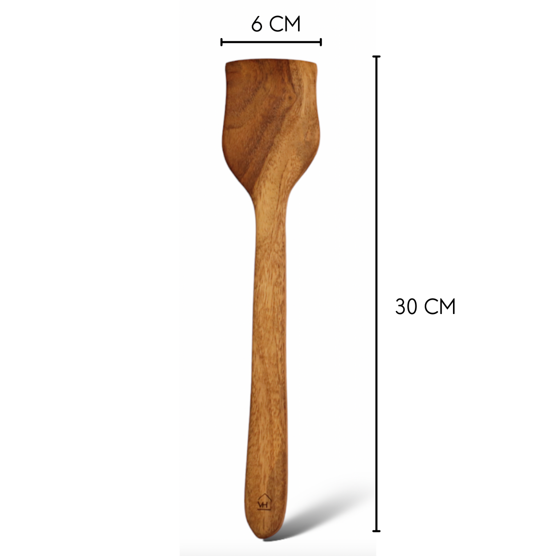 Woodmint — Neem Wood Kitchen Cooking Spoons Set of 2 — Image 5