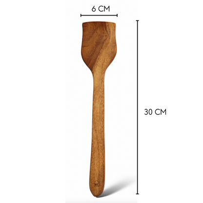 Woodmint — Neem Wood Kitchen Cooking Spoons Set of 2 — Image 5