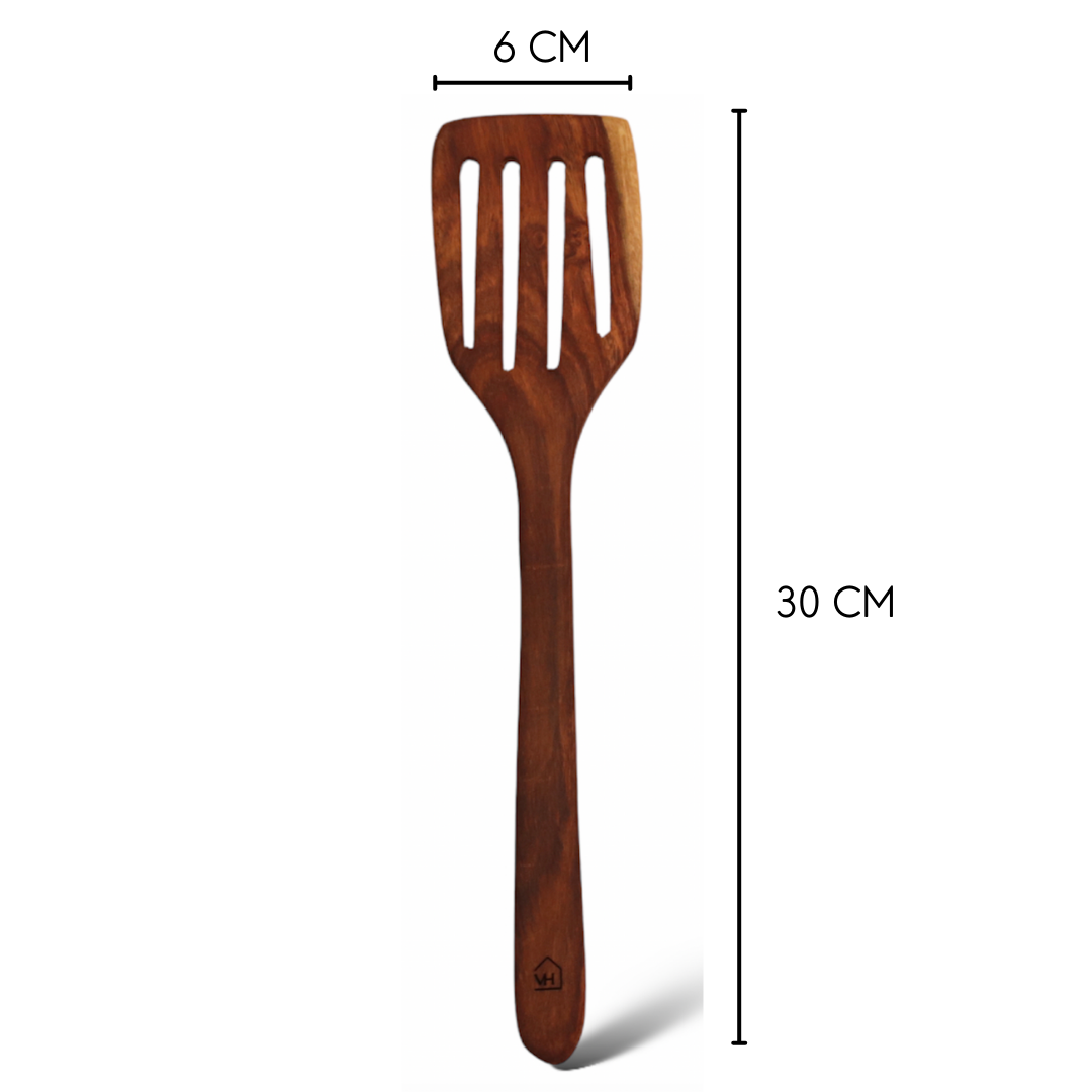 Woodmint — Neem Wood Kitchen Cooking Spoons Set of 2 — Image 6
