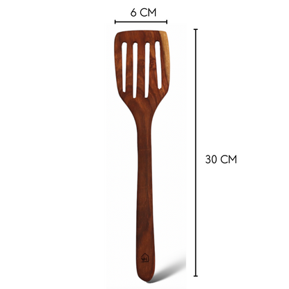 Woodmint — Neem Wood Kitchen Cooking Spoons Set of 2 — Image 6
