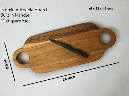 Woodmint — Otto Acacia Chopping Board & Serving Platter — Image 4
