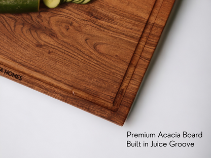 Woodmint — Samara Acacia Wood Chopping Board — Image 3