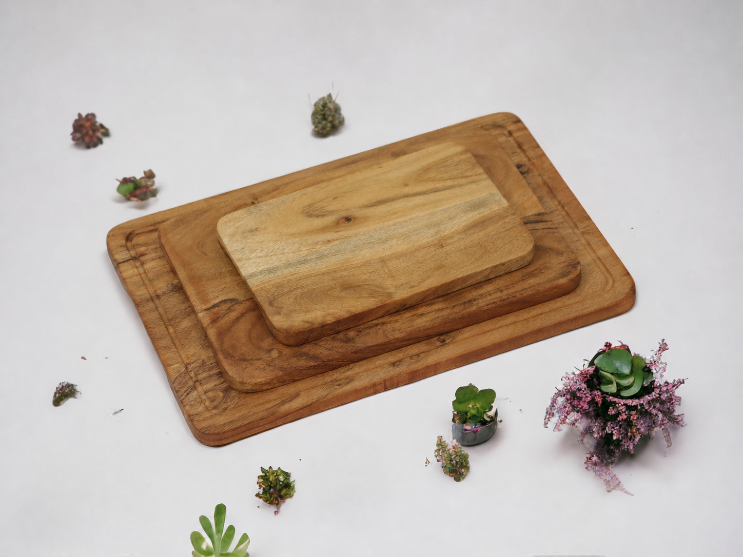 Woodmint — Loki set of 3 Acacia Chopping Board — Image 6