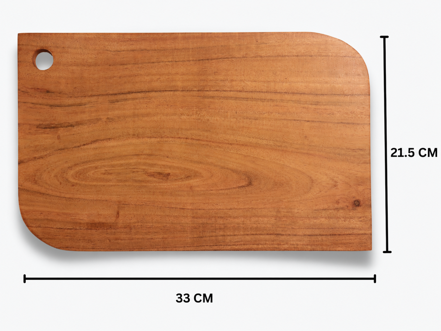 Woodmint — Jupiter Single Block Acacia Wood Chopping Board — Image 5