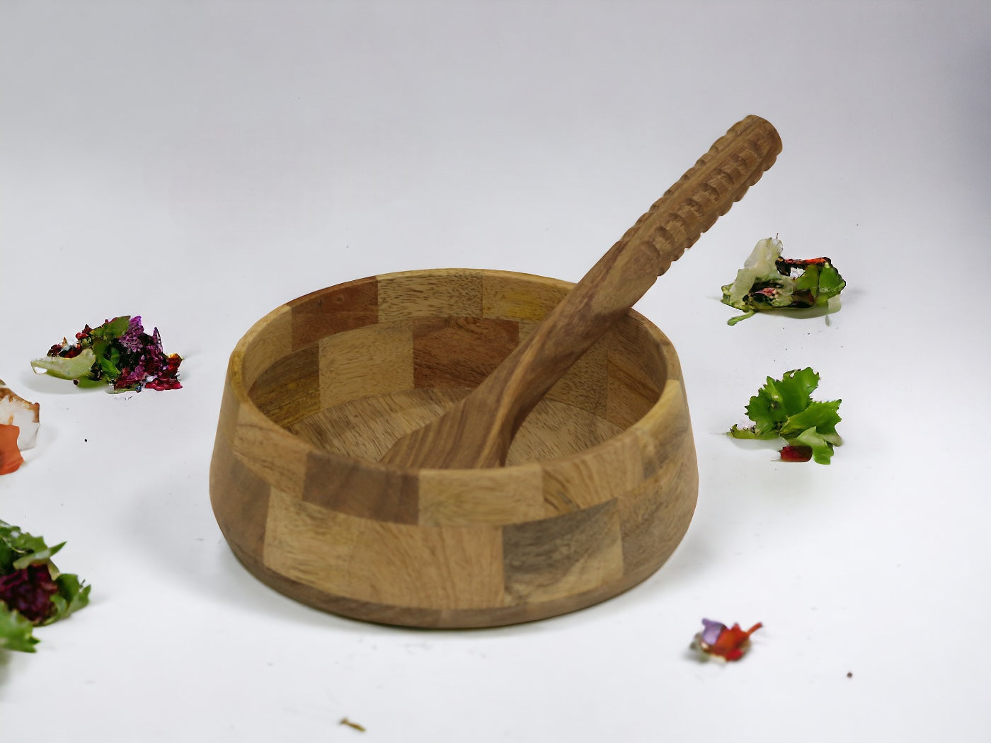 Woodmint — Thalia Wooden Serving Bowl — Image 4